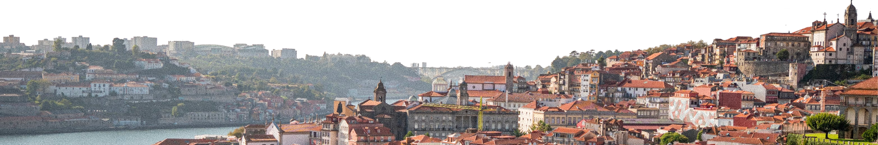 A landscape photo of downtown Porto